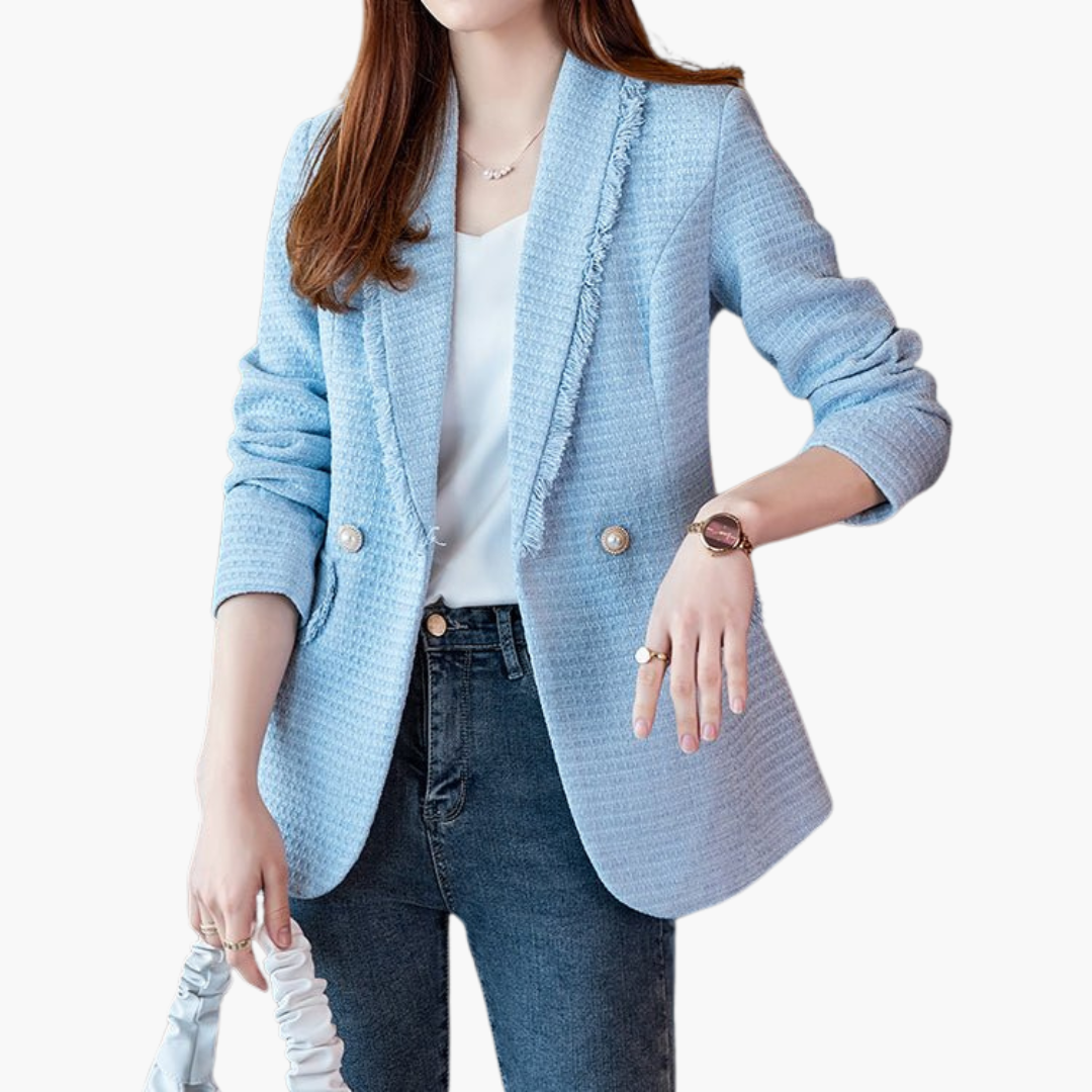 Lieselotte | Mysig stickad kavaj