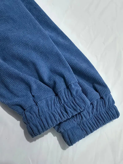 Caroline™ |  Cordjacka med dragkedja